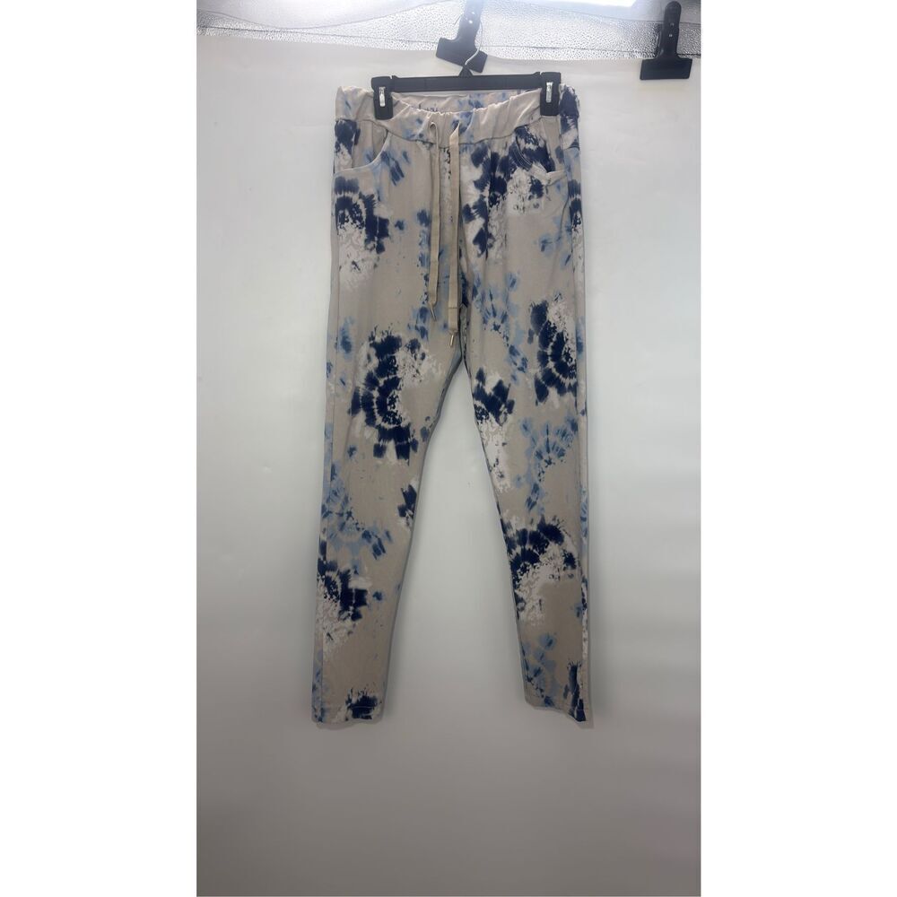 MARISIM Made in Italy Tie-Dye Jogger Pants (One Size)